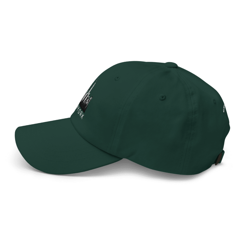 NEW YORK CITY HAT / FOREST GREEN