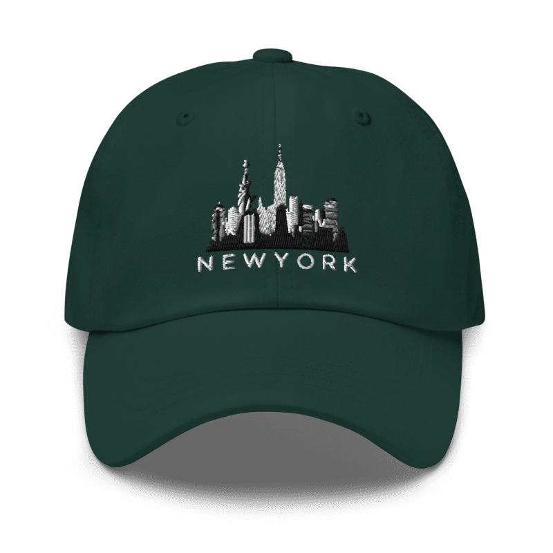 NEW YORK CITY HAT / FOREST GREEN