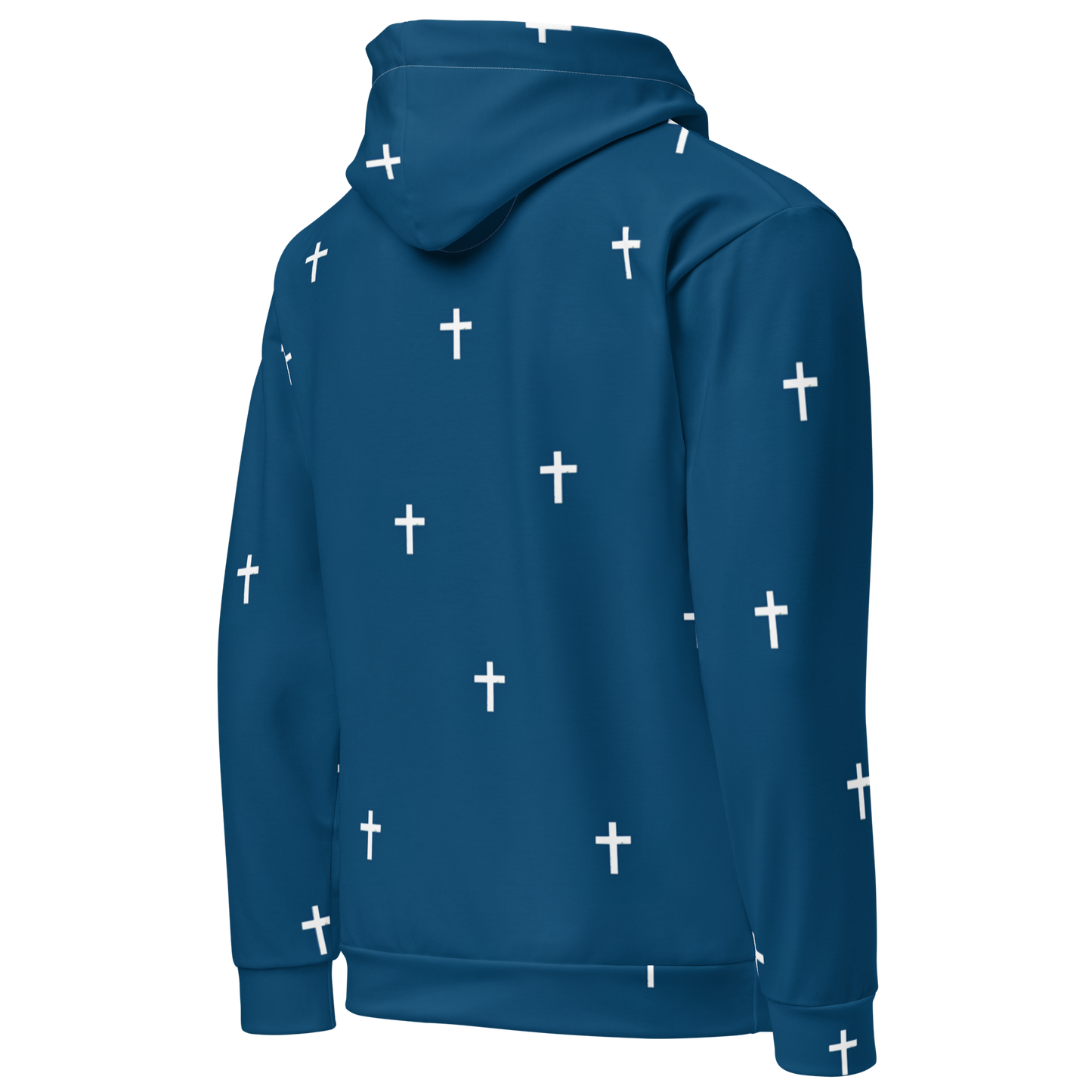 "Cross" Hoodie / Navy