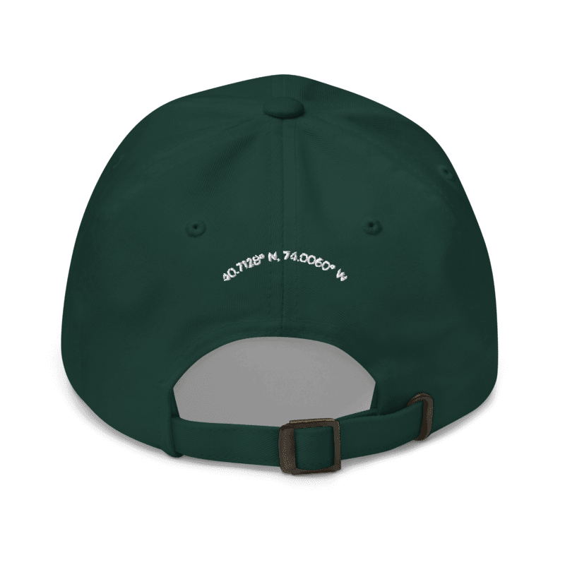 NEW YORK CITY HAT / FOREST GREEN