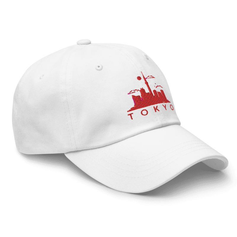 TOKYO HAT / WHITE & RED