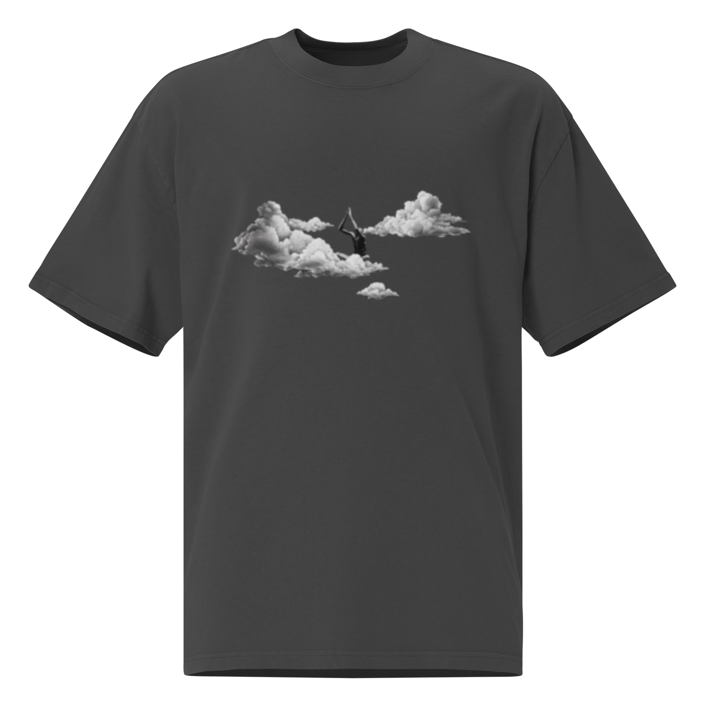 "Praying in the sky" Oversized Tee